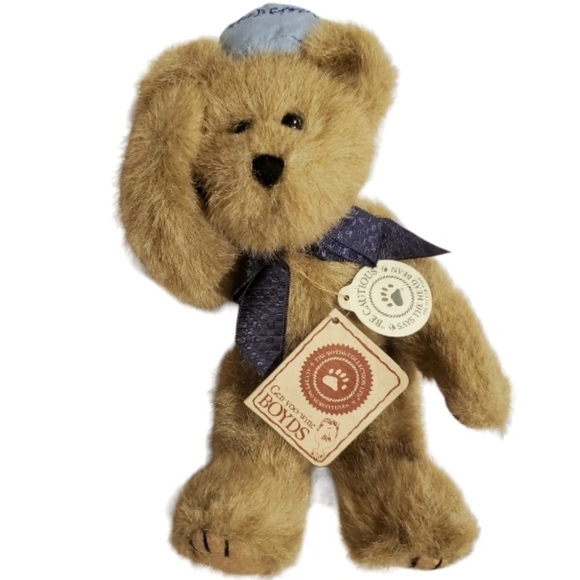 Boyds Poor Ol Bear Feel Better Teddy Bear Plush Vintage - Picture 2 of 5